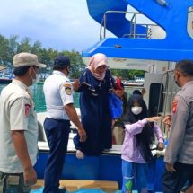 Pengamanan Dermaga Pulau Pari Merupakan Pelayanan Humanis Polri