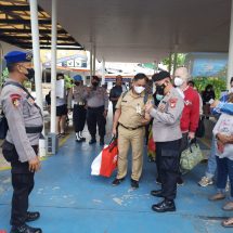 PPKM Dicabut, Polres Kep. Seribu tetap Imbau Wisatawan Terapkan Prokes