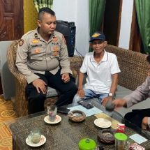 Didampingi Pak Bhabin, Wakapolsek Kep. Seribu Utara Laksanakan Sambang Kepada Toda Pulau Kelapa
