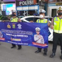 Satlantas Polres Jakbar Hari Pertama Operasi Keselamatan Jaya 2023, Tindak 94 Pelanggar Lalin