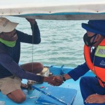 Sat Polair Edukasi Nelayan Terapkan Prosedur Keselamatan Berlayar