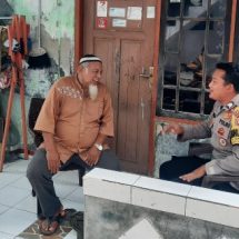Pak Bhabin Pulau Tidung Sambang Tomas Upayakan Kamtibmas Yang Kondusif