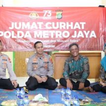 Kapolres Kep. Seribu Dengar Keluh Kesah Masyarakat di Pulau Untung Jawa