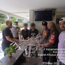 Polisi RW Polres Jakbar Gagalkan Pencurian Rumah Kosong di Kebon Jeruk