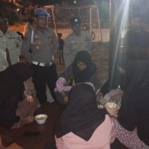 Jaga Kondusifitas Saat Ramadhan, Patroli Polsek Kep. Seribu Sinergi dengan TNI dan Satpol PP