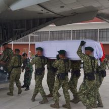 Panglima TNI Sambut Kedatangan Jenazah Kusuma Bangsa
