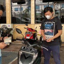 Polsek Taman Sari Berhasil Temukan Motor Warga Yang Hilang.