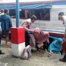 Pengamanan Dermaga Pulau Panggang Menerapkan Pelayanan Humanis