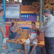 Antisipasi Hoax, Polisi Patroli Malam Sambangi Warga Pulau Panggang