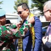 Satgas Kontingen Garuda Terima Kunjungan Anggota DPR RI