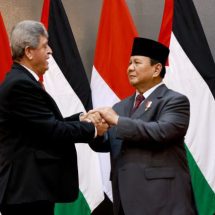 Menhan Prabowo Saksikan Penandatanganan Framework Kerja Sama Pendidikan antara Unhan RI Dan Kedubes Palestina