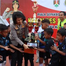 Kompetisi Sepakbola Usia Dini Kapolres Magelang Kota Cup Resmi Dimulai