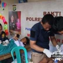 Sambut HUT Bhayangkara ke 77: Polres Kepulauan Seribu Gelar Sunatan Massal di Pulau Lancang