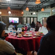 Dandim Magelang Bersama Awak Media Ikuti Secara Live Acara Puncak KASAD Award Tahun 2023
