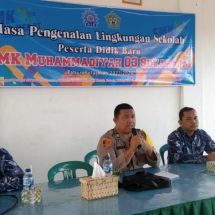 Polsek Buay Madang Kembali Isi Giat Penyuluhan di SMK Muhammadiyah 03 Sukaraja