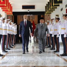 Menhan Prabowo Terima Kunjungan Menlu Turki, Bahas Kerja Sama Pertahanan