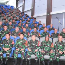 Kasdam Kasuari Ikuti Latihan Posko Latgab TNI 2023, Mansel Jadi Sasaran