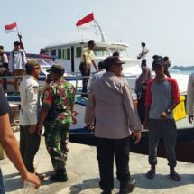 Operasi Bersama Polsek Kep Seribu, TNI, dan Satpol PP Amankan Dermaga di Pulau Kelapa dan Harapan