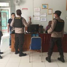 Kanit Intelkam Polsek Buay Madang Bersama Anggota Sambangi Puskesmas Sukaraja