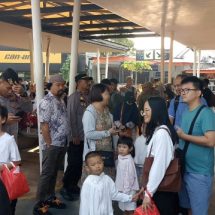 Polres Kepulauan Seribu Lakukan Pengamanan Humanis Di Dermaga 16 dan 17 Marina Ancol