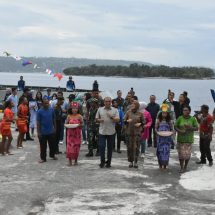 Pangdam XVIII/Kasuari, Di Hari Pertama Tugasnya Langsung Berkunjung Ke Pulau Mansinam