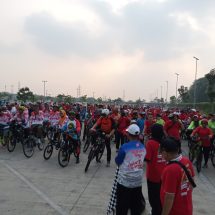 780 Peserta Gowes Ikut Fun Bike PWI Jakarta Utara