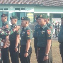 11 Warga Armed 11 Kostrad Pindah Satuan, Danyonarmed Sampai Apresiasi