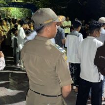 Polsek Kepulauan Seribu Utara Gelar Kegiatan Pengamanan Arak Tujuh dan Doa Bersama di Pulau Kelapa