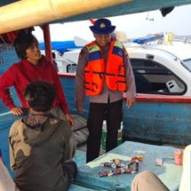 Patroli Laut Satuan Polair Polres Kepulauan Seribu, Antisipasi Kejahatan dan Berikan Himbauan Kamtibmas di Perairan Pulau Damar