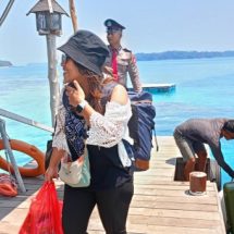 Satuan Pam Obvit Polres Kepulauan Seribu Pastikan Kunjungan Aman di Pulau Macan