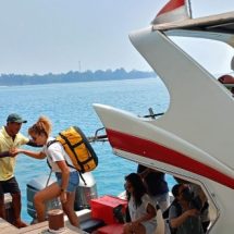 Sat Pam Obvit Intensifkan Patroli dan Sambang ke Pulau Macan Ajak Wisatawan Prioritaskan Keselamatan