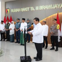 Presiden RI Didampingi Menhan Prabowo Resmikan Dua Rumah Sakit TNI Di Surabaya