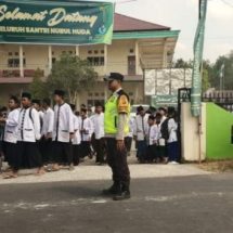 Polsek Buay Madang Laksanakan Pengamanan Memperingati Hari Santri di UNH