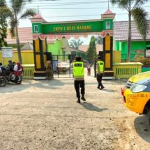 Personil Polsek Buay Madang Laksanakan Giat Ploting PAM Sekolah