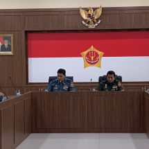Waasrenum Panglima TNI Pimpin Kegiatan Pengendalian Program Dan Anggaran Di Wilayah Tanjungpinang, Kepulauan Riau