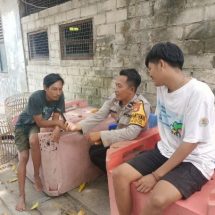 Bhabinkamtibmas Pulau Kelapa Sosialisasikan Hotline Polri 110 untuk Tingkatkan Keamanan dan Ketertiban
