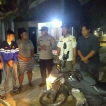 Polsek Kepulauan Seribu Selatan Gencar Melaksanakan Patroli Malam Dialogis dan Himbauan Terhadap Kenakalan Remaja