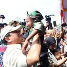Menhan Prabowo Resmikan RS Di Papua Dan Serahkan Bantuan 164 Unit Kendaraan Dinas Untuk TNI-Polri