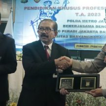 Bidang Hukum Polda Metro Jaya Gelar Pendidikan Khusus Profesi Advokat (PKPA) T.A. 2023