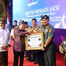 TNI Terima Penganugerahan Zona Integritas WBK Dan WBBM