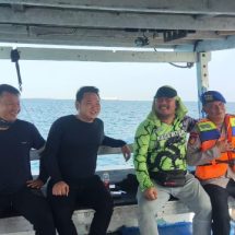 Patroli Satpolair KP. VII – 40 – 203 Himbau Keselamatan Laut dan Sukseskan Pemilu 2024 di Perairan Pulau Untung Jawa