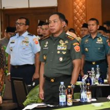 Panglima TNI Hadiri Deklarasi Pemilu Damai Lintas Ormas Dan Lintas Agama