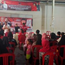 Komando Barisan Ganjar Pranowo Deklarasikan Dukungan Kepada Karna Brata Lesmana Caleg DPR RI DKI Dapil 3