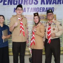 Bobby Danniswara Winata Dilantik Menjadi Pengurus Kwarcab Kota Tangerang Periode 2023-2028