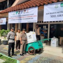 Polsek Kepulauan Seribu Selatan Bersama TNI, dan Satpol PP Garis Depan Pengamanan Pendistribusian Logistik Pemilu