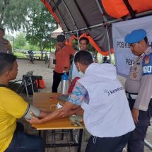 Polsek Kepulauan Seribu Utara dan Puskesmas Pulau Kelapa Bersinergi untuk Kesehatan Pemilu 2024