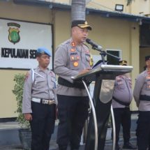 Kapolres Kepulauan Seribu Pimpin Upacara Hari Kesadaran Nasional di Mako Perwakilan Polres Kepulauan Seribu
