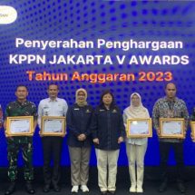 Kembali Meraih Prestasi, Lapas Narkotika Kanwil Kemenkumham DKI Jakarta Sabet 2 Penghargaan dari KPPN Jakarta V
