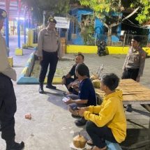 Patroli Malam Ramadhan di Pulau Harapan Gencarkan Giat Cooling System Pasca Pemilu 2024