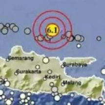 Gempa Bumi Dengan Skala Mag 6,1 Guncang Tuban Jawa Timur